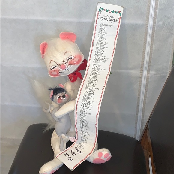Annalee Doll. Cat And Mouse